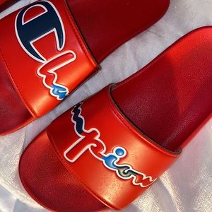Red champion slides